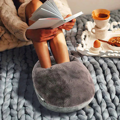 Cozy Electric Foot Warmer with Soft Plush Comfort - Cofik
