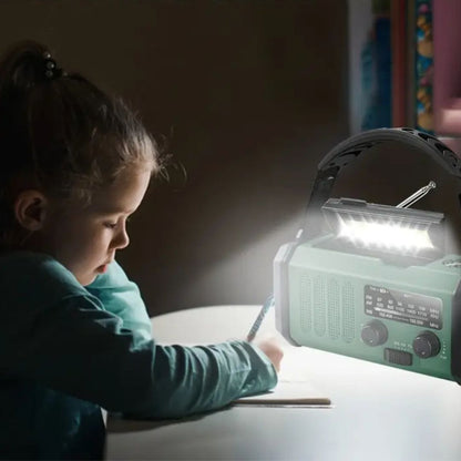 Portable Solar Powered Radio Charger