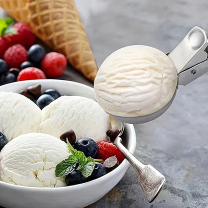 Premium Stainless Steel Ice Cream Scoop
