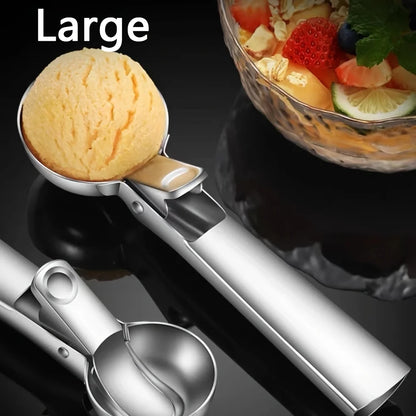 Premium Stainless Steel Ice Cream Scoop