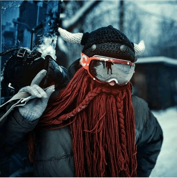 Warm Winter Beard Beanie Hat - Cofik