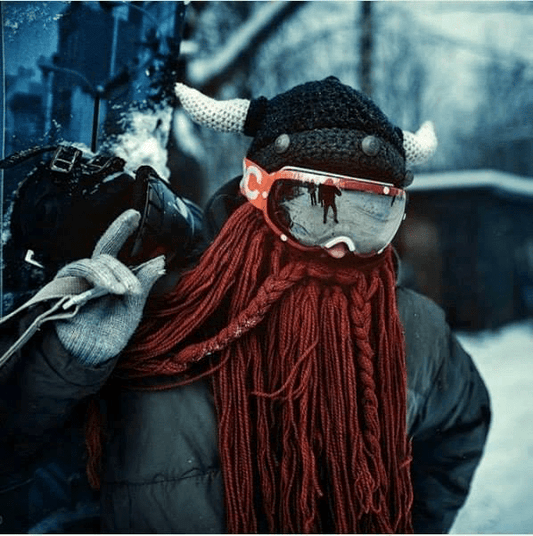 Warm Winter Beard Beanie Hat - Cofik