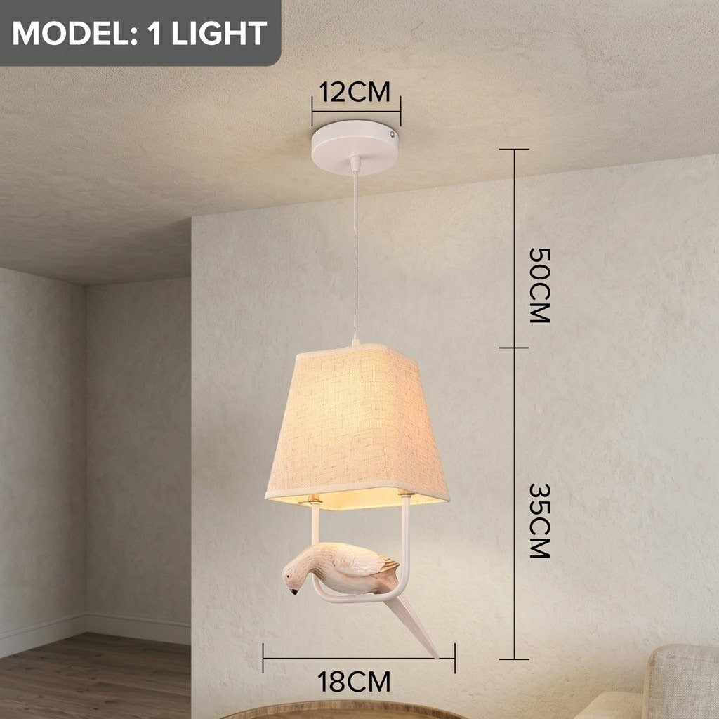 Unique Bird Shaped Vintage Pendant Lamp - Cofik