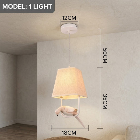 Unique Bird Shaped Vintage Pendant Lamp - Cofik