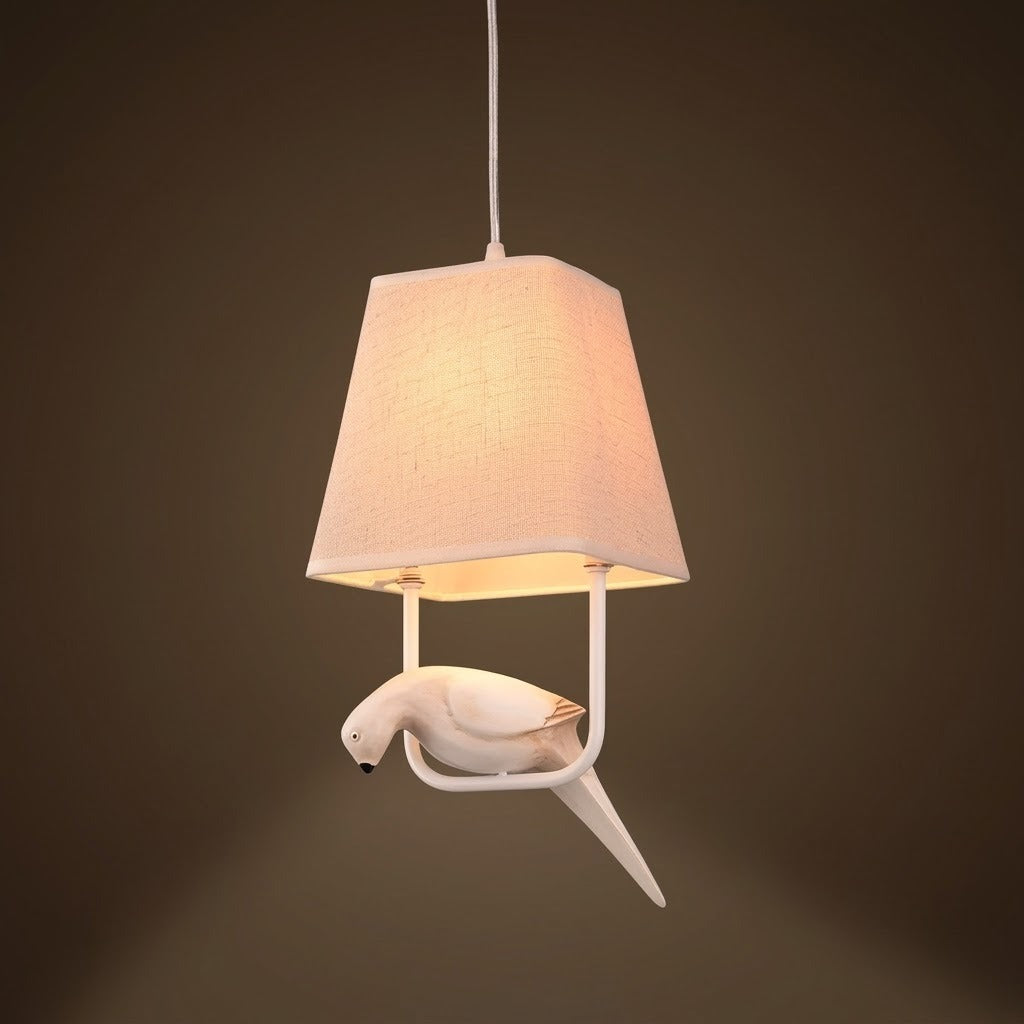 Unique Bird Shaped Vintage Pendant Lamp