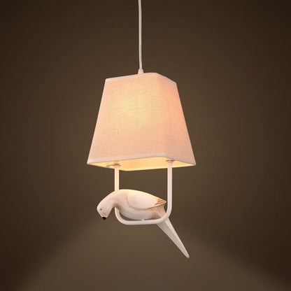 Unique Bird Shaped Vintage Pendant Lamp