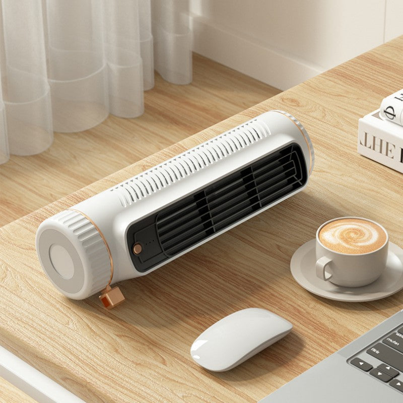 Compact Quiet Mini Electric Desk Fan