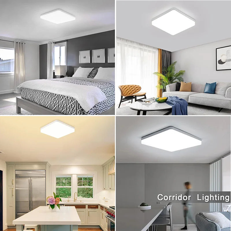 Stylish Square LED Ceiling Light
