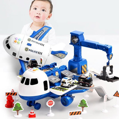 Fun Toy Car and Plane Playset for Kids