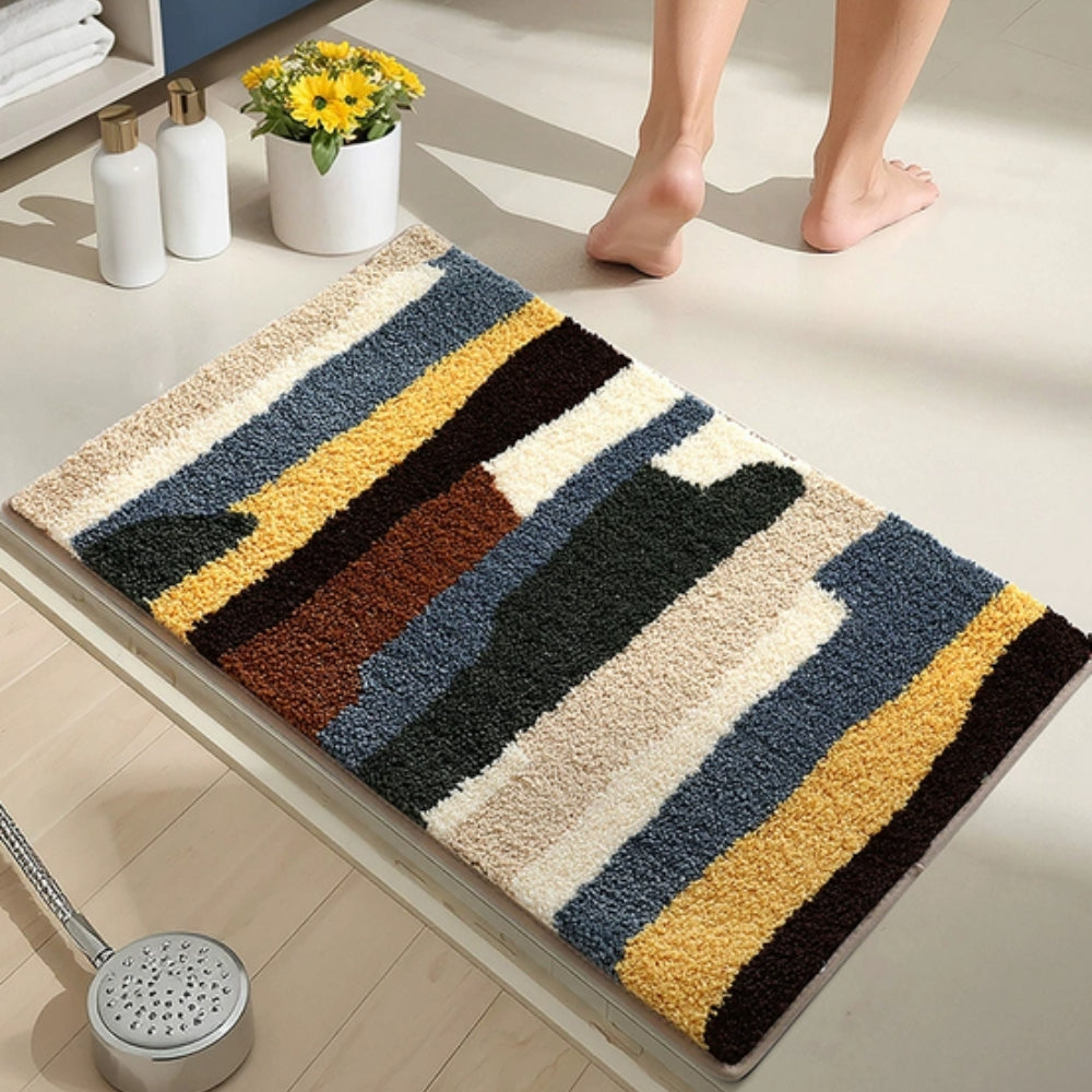 Plush Bathroom Mat – Grip Non-Slip Soft Rug
