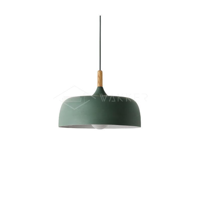 Rustic Wooden Drop Light