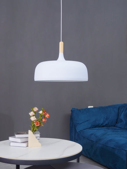 Rustic Wooden Drop Light