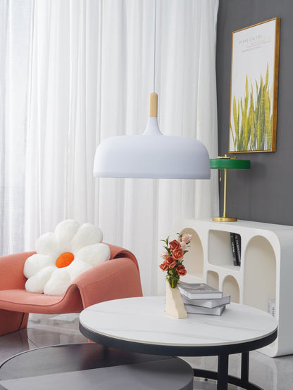 Rustic Wooden Drop Light