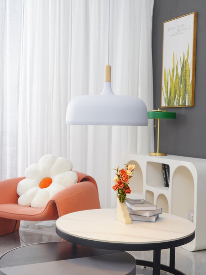 Rustic Wooden Drop Light