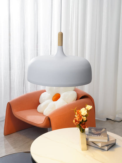 Rustic Wooden Drop Light
