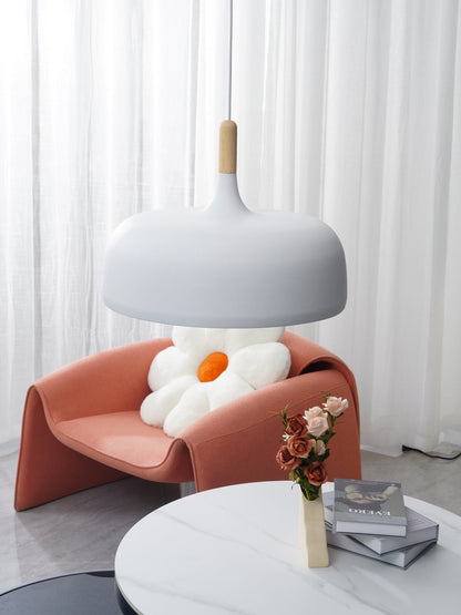 Rustic Wooden Drop Light
