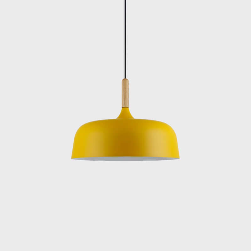 Rustic Wooden Drop Light