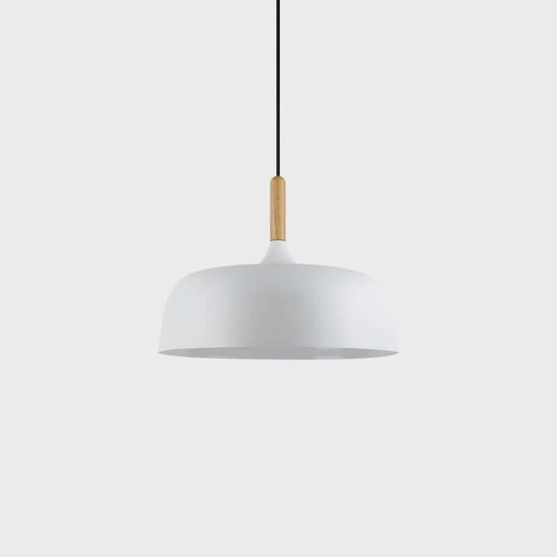 Rustic Wooden Drop Light