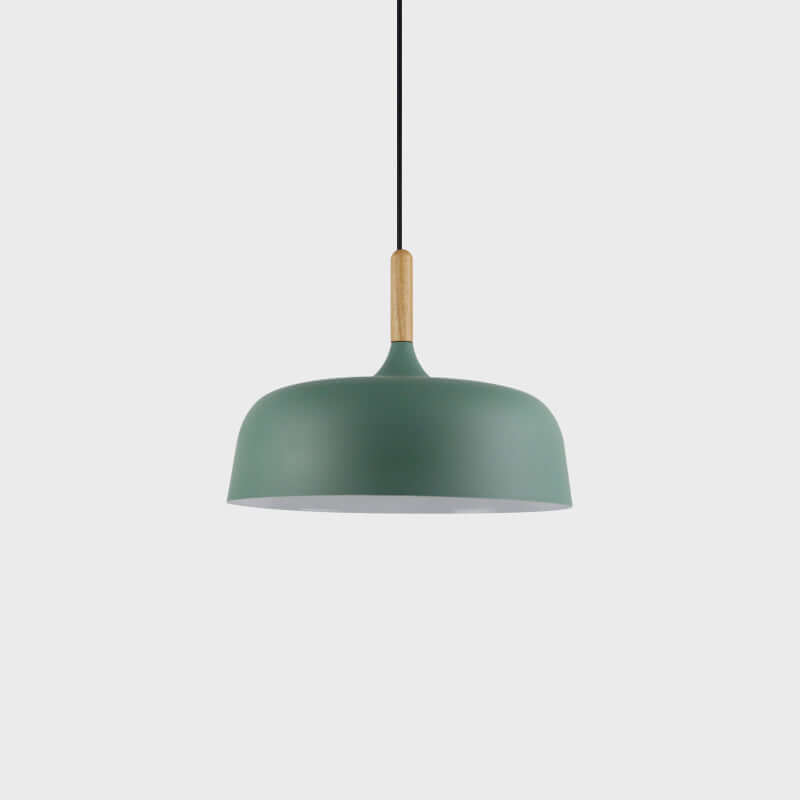 Rustic Wooden Drop Light