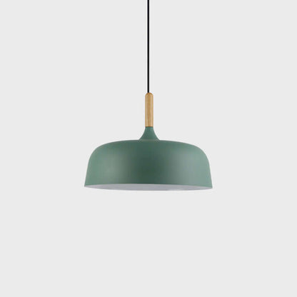 Rustic Wooden Drop Light