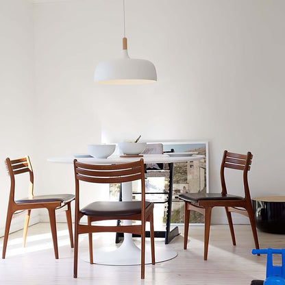 Rustic Wooden Drop Light