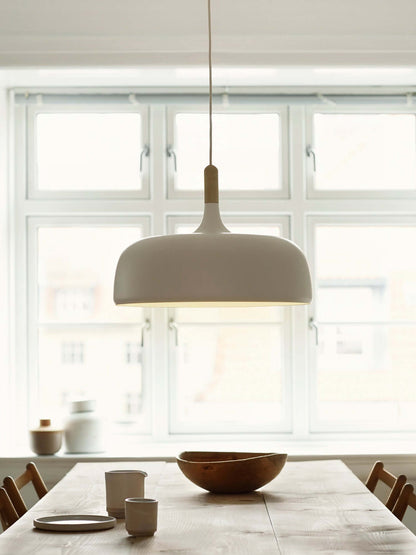 Rustic Wooden Drop Light