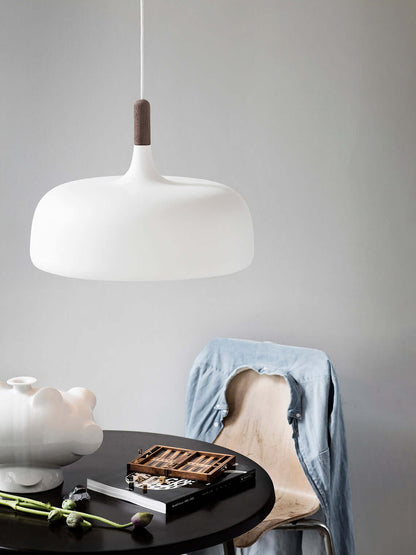 Rustic Wooden Drop Light