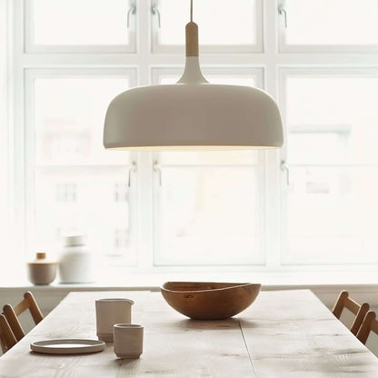 Rustic Wooden Drop Light