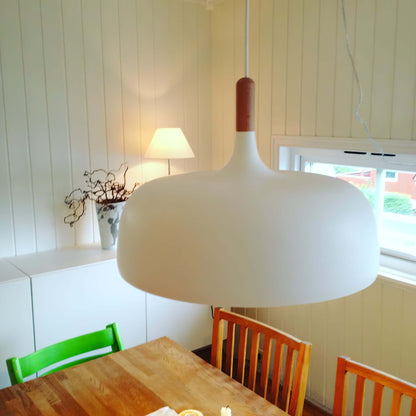 Rustic Wooden Drop Light