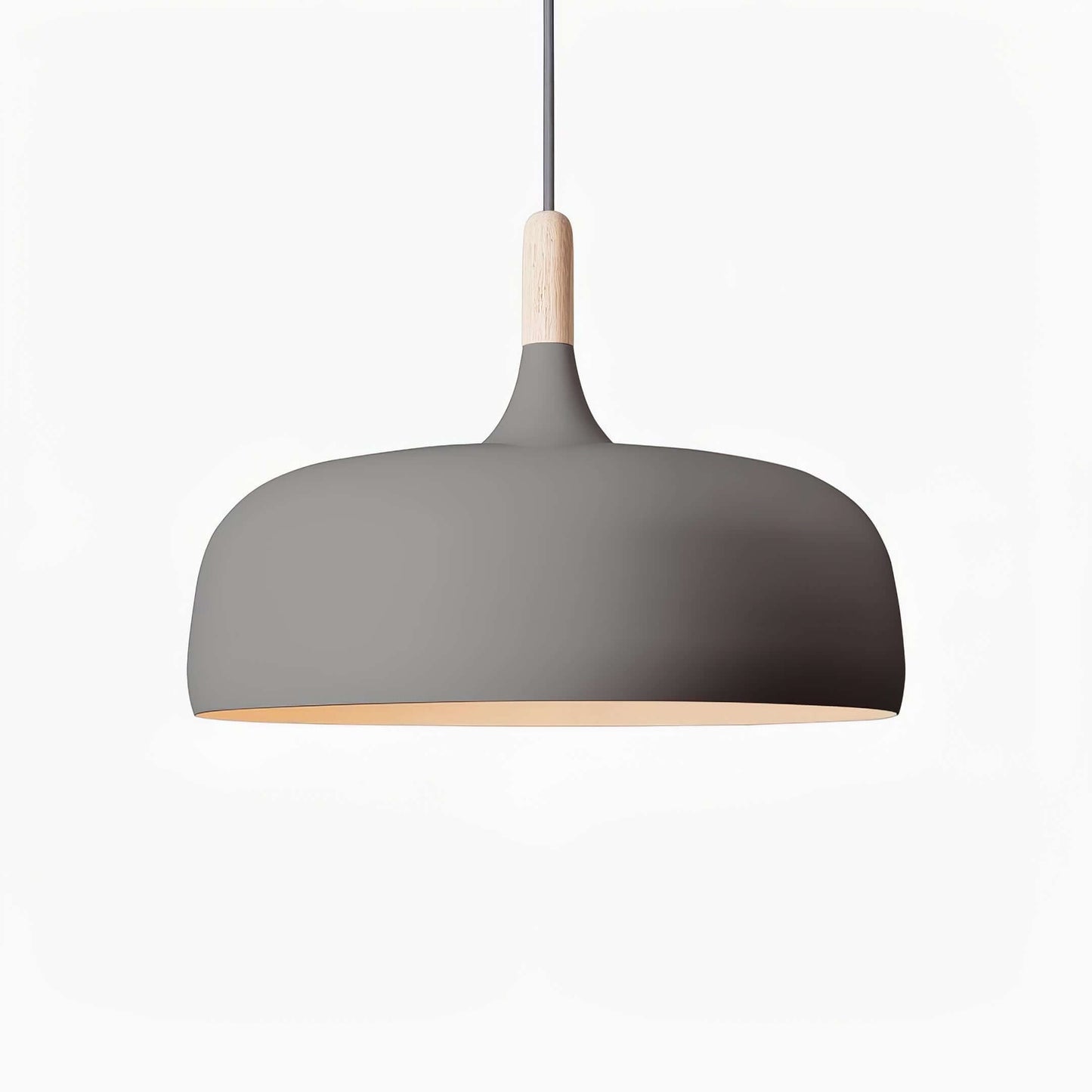 Rustic Wooden Drop Light