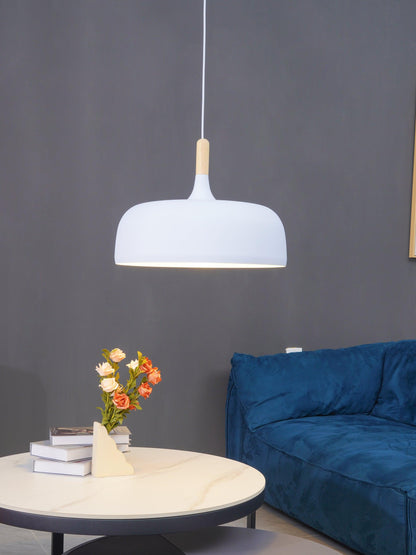 Rustic Wooden Drop Light