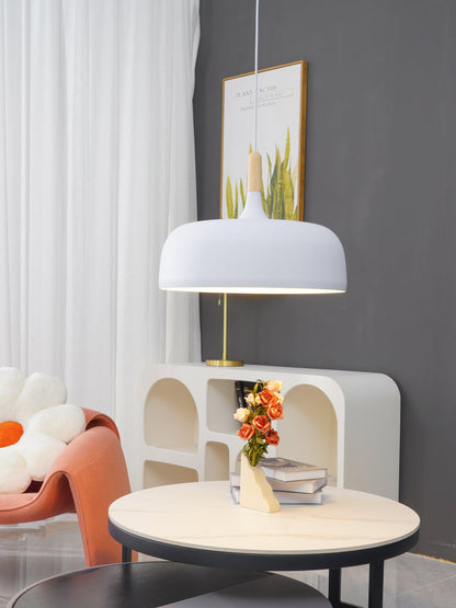 Rustic Wooden Drop Light