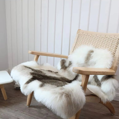 Plush Synthetic Fur Throw Blanket