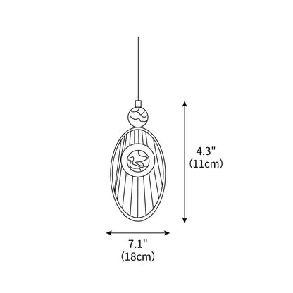Crystal Drop Pendant Ceiling Light
