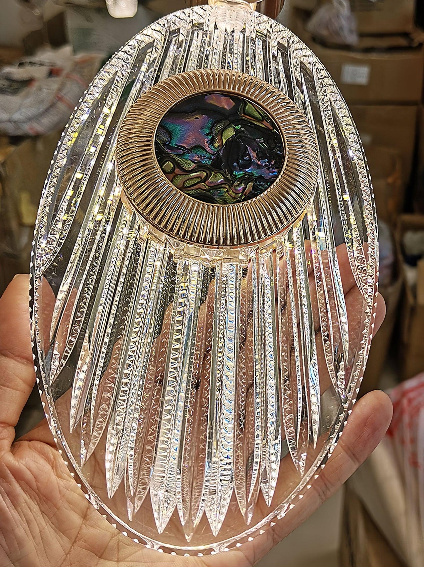Crystal Drop Pendant Ceiling Light