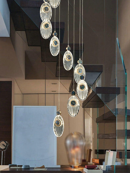 Crystal Drop Pendant Ceiling Light