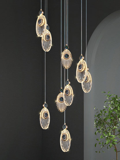 Crystal Drop Pendant Ceiling Light