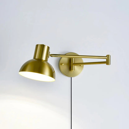 Flexible Swing Plug-in Wall Light Fixture