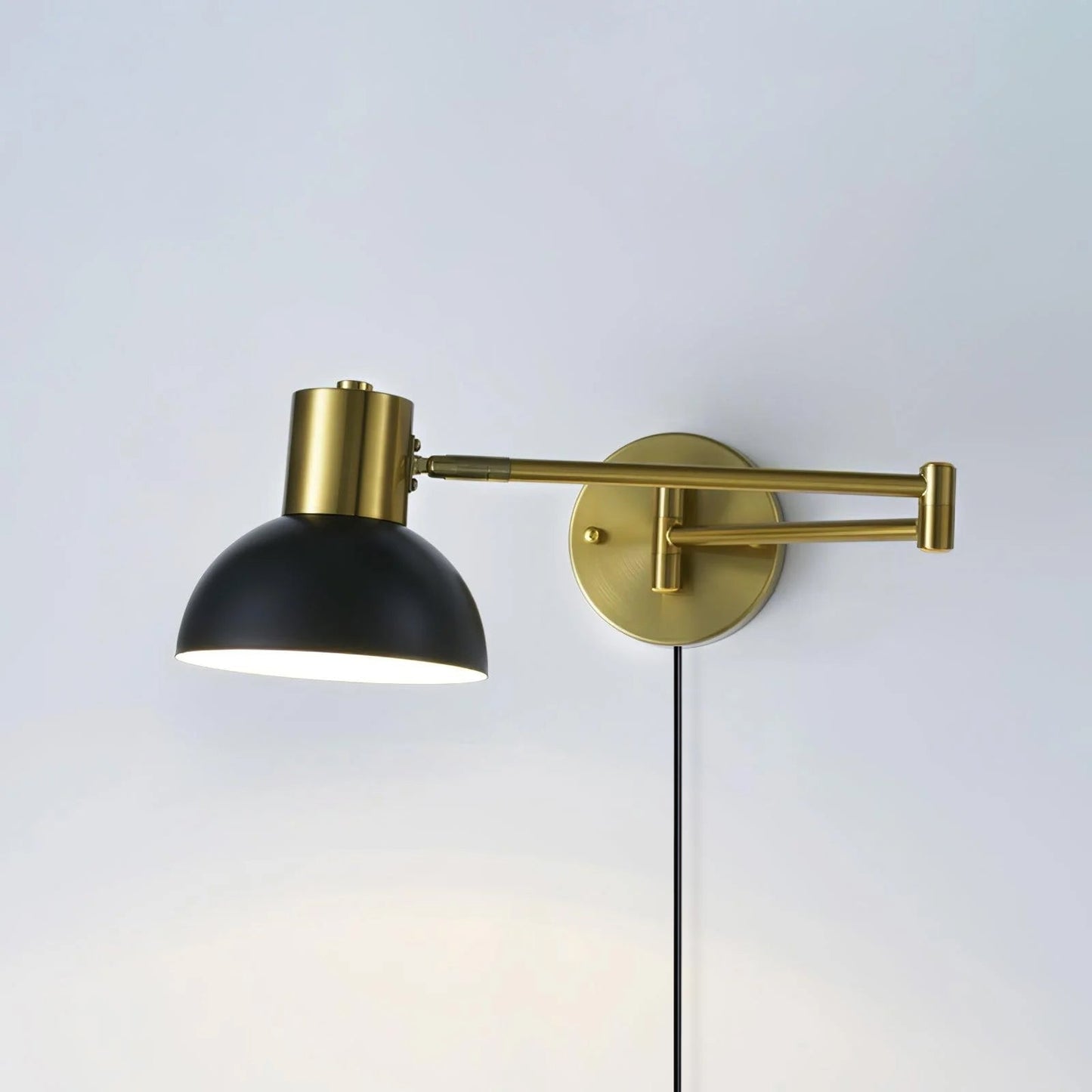 Flexible Swing Plug-in Wall Light Fixture