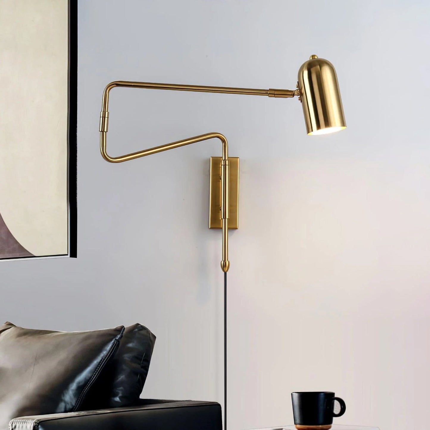 Flexible Swing Plug-in Wall Light Fixture - Cofik