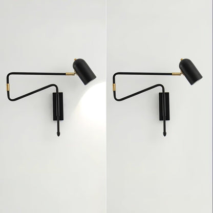 Flexible Swing Plug-in Wall Light Fixture