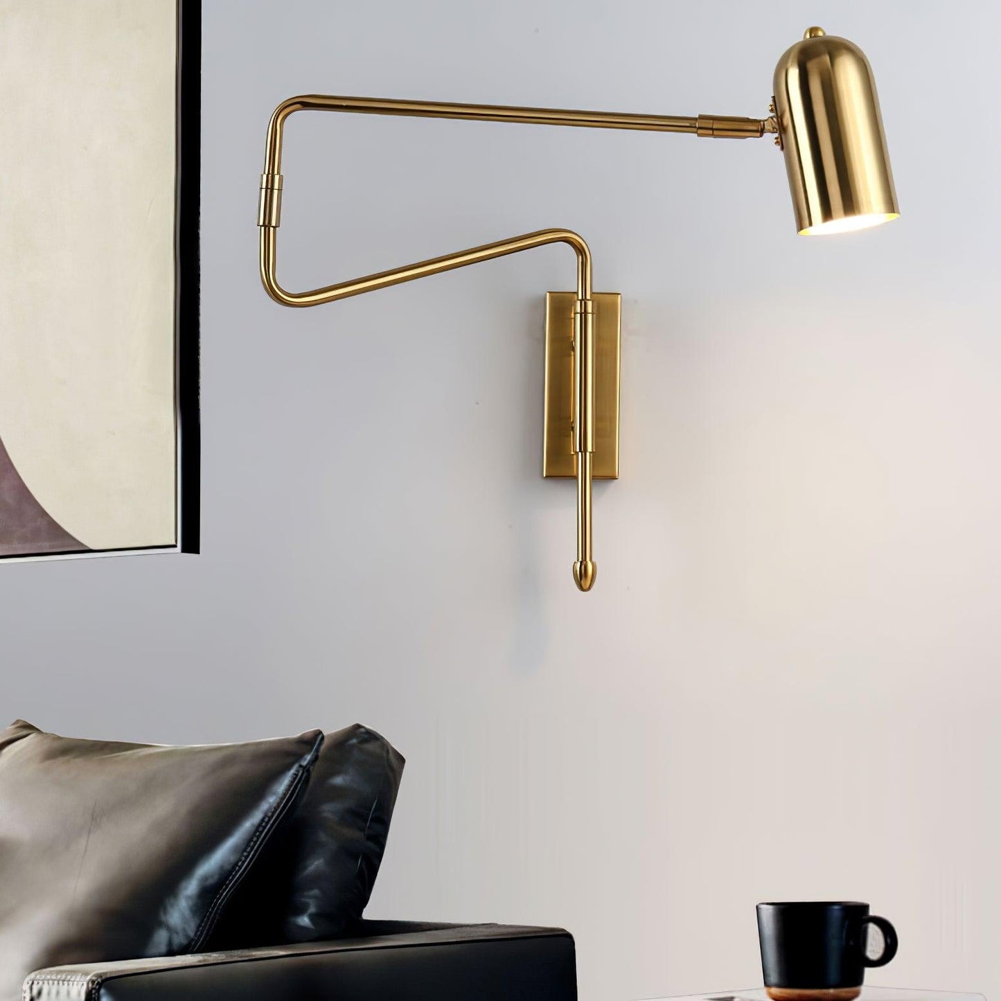 Flexible Swing Plug-in Wall Light Fixture
