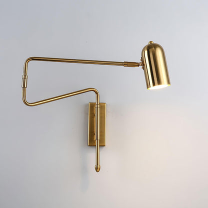 Flexible Swing Plug-in Wall Light Fixture