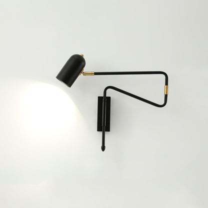 Flexible Swing Plug-in Wall Light Fixture