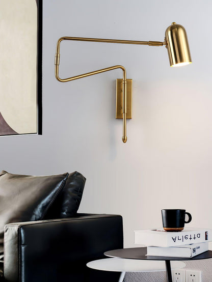 Flexible Swing Plug-in Wall Light Fixture