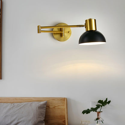 Flexible Swing Plug-in Wall Light Fixture