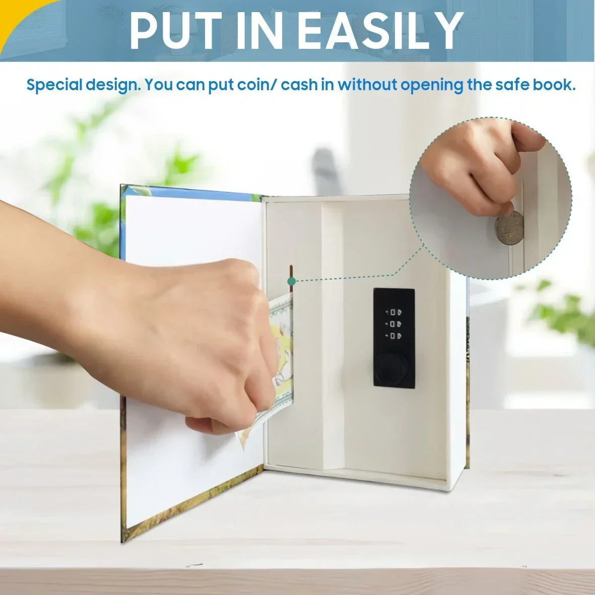 Secret Book Storage Safety Box