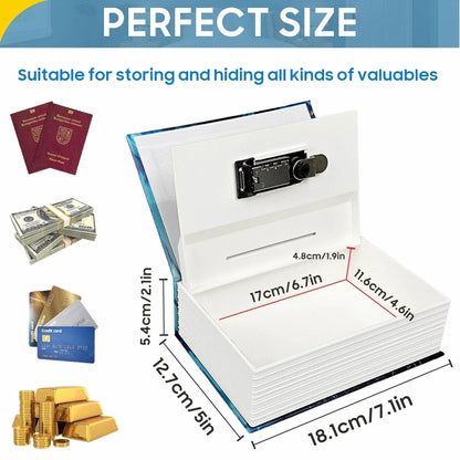 Secret Book Storage Safety Box
