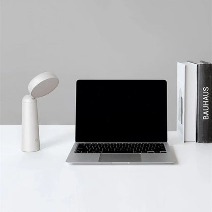 Elegant Gold Tone Desk Lamp with Black Shade
