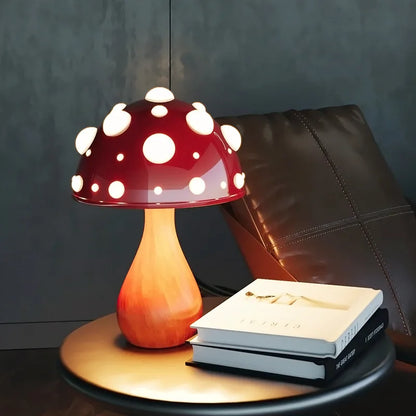 Colorful Fungi Table Lamp with Soft Glow